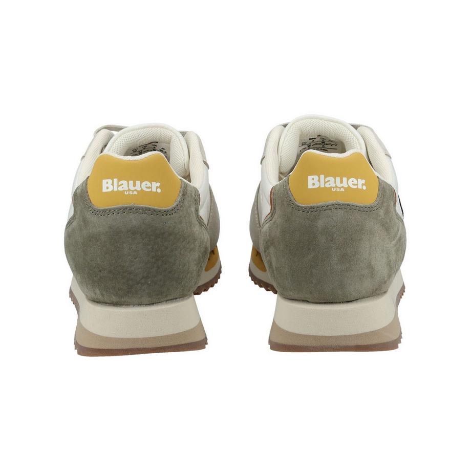 Blauer Sneaker con chiusura a lacci  