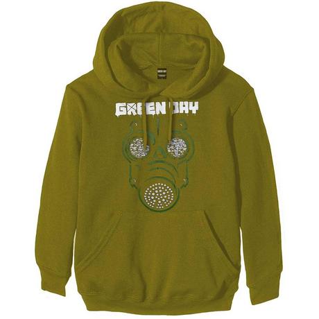 Green Day Green Day Gas Mask Kapuzenpullover  