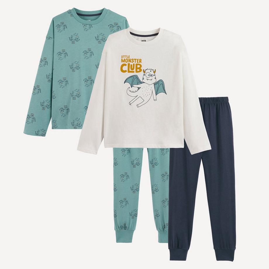 Lot de 2 pyjamas en coton