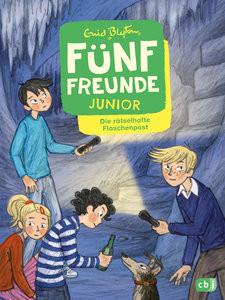 Fünf Freunde JUNIOR - Die rätselhafte Flaschenpost Blyton, Enid; Raidt, Gerda (Illustrationen); Mihr, Ute (Übersetzung) Gebundene Ausgabe 