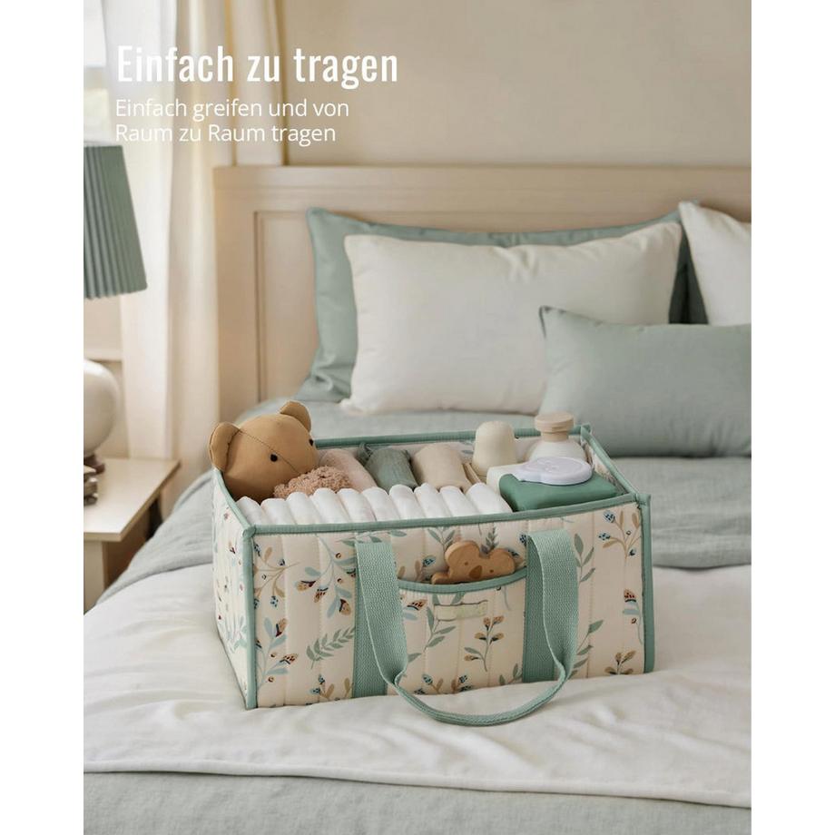 Only-bags.store Windel Caddy Organizer, Babywindel Caddy für Windelstation  