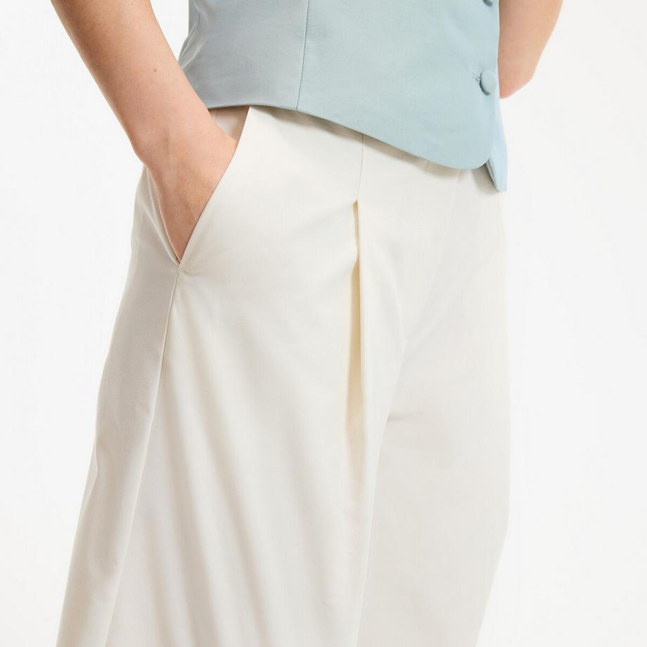 La Redoute Collections Pantaloni Larghi a Pieghe  