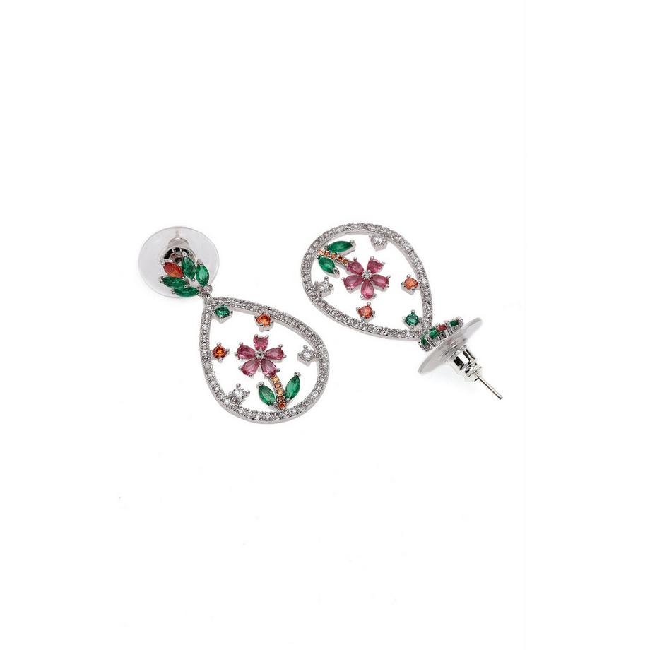 AVANT-GARDE PARIS  Orecchini a Goccia Floreali 