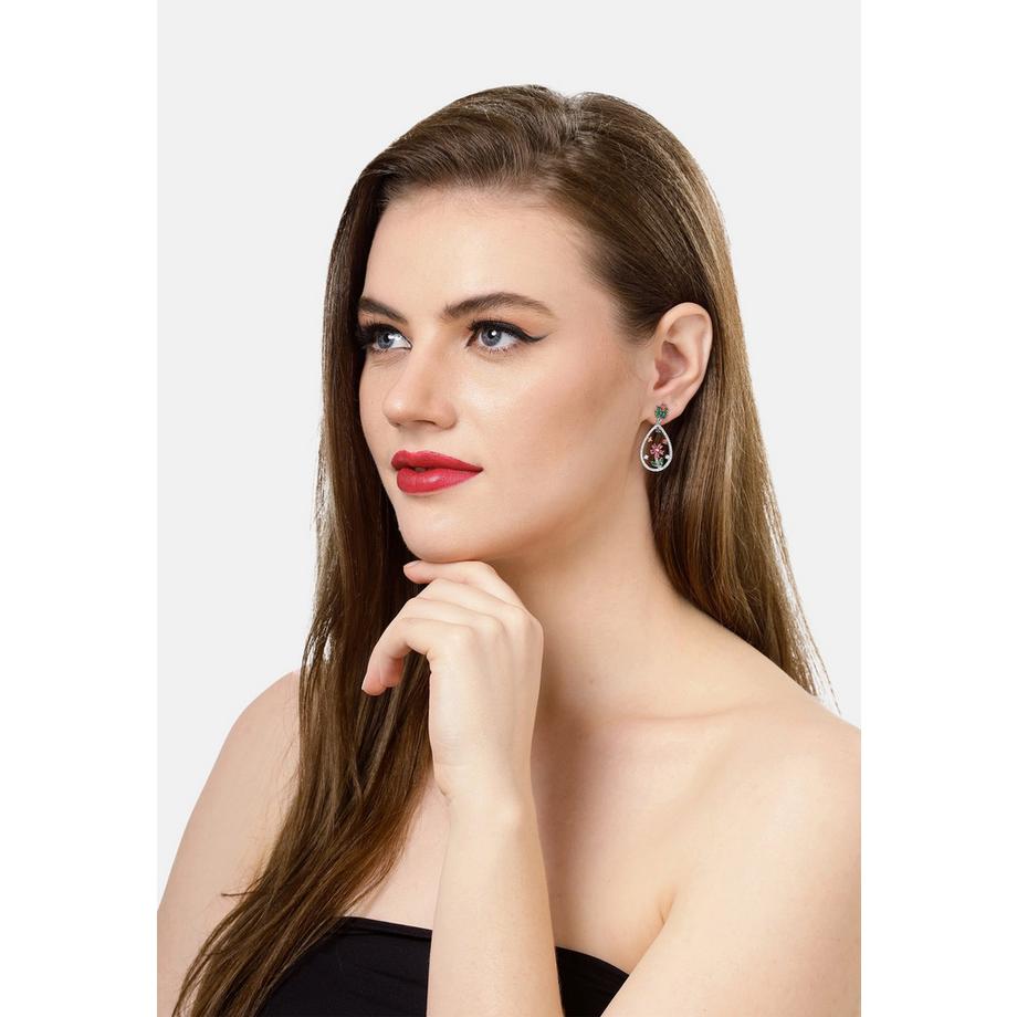 AVANT-GARDE PARIS  Orecchini a Goccia Floreali 