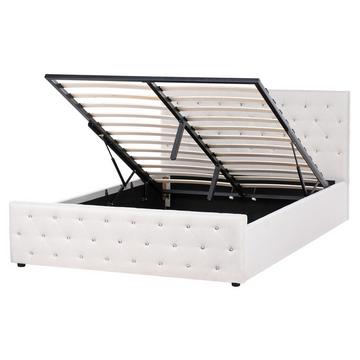 Letto contenitore en Tessuto Glamour AMIENS