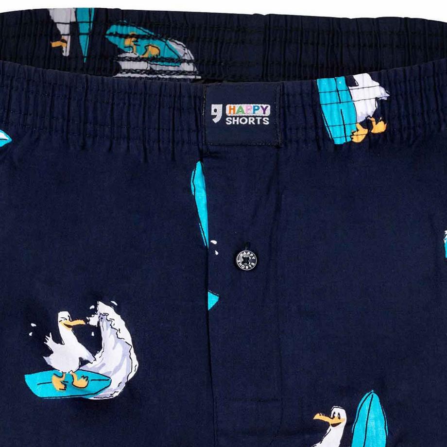 Happy Shorts Web-Boxershorts 1er Pack Bequem sitzend  