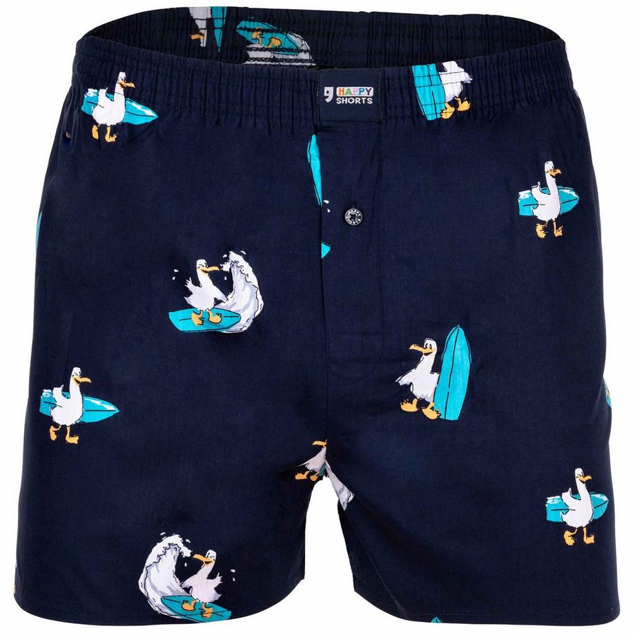 Web-Boxershorts  1er Pack Bequem sitzend-American Boxershorts
