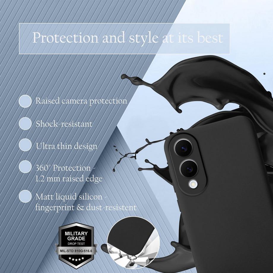 Cadorabo  Samsung Galaxy S25 Edge Hülle im Liquid Case Design 