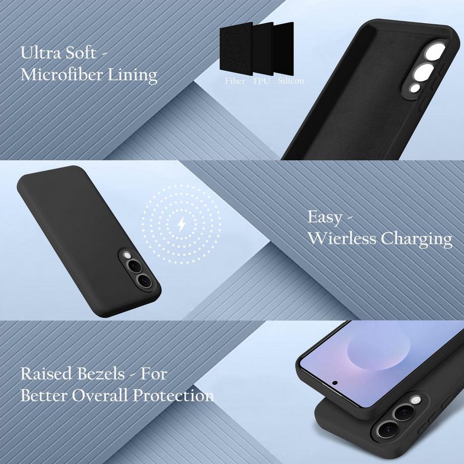 Cadorabo  Samsung Galaxy S25 Edge Hülle im Liquid Case Design 
