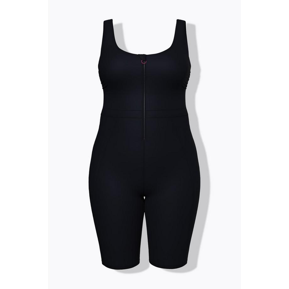 Ulla Popken Badeanzug langes Bein ohne Softcups  