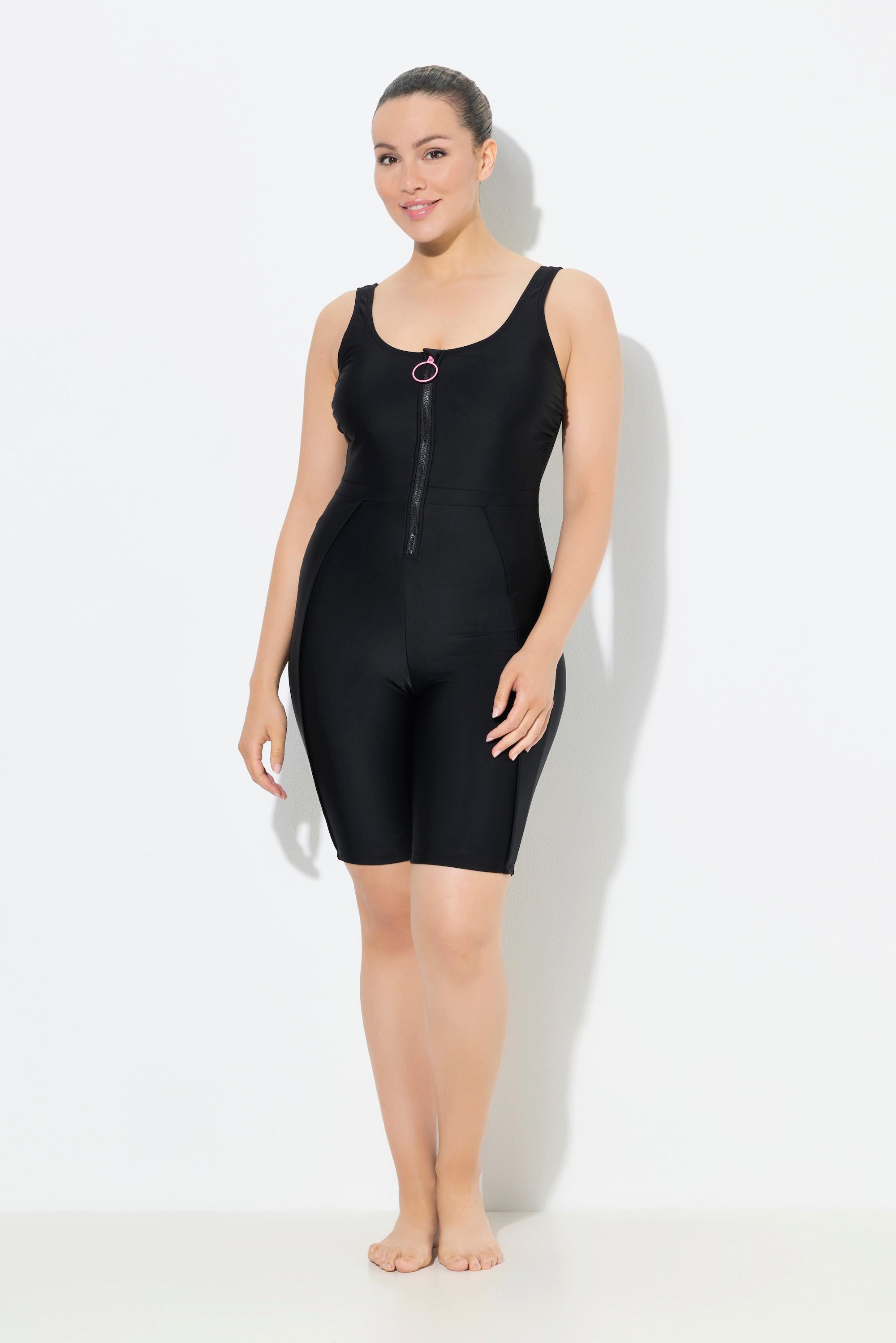 Ulla Popken Costume da bagno gamba lunga senza coppe morbide  