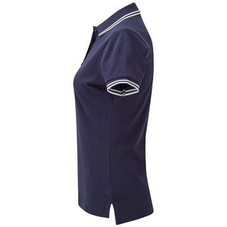 Asquith & Fox Polo con strisce a contrasto  