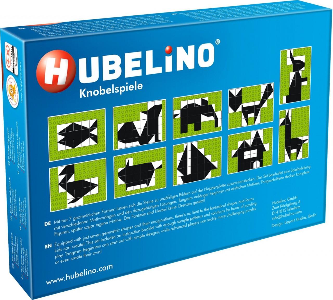 HUBELiNO  Hubelino Knobelspiel - Tangram 