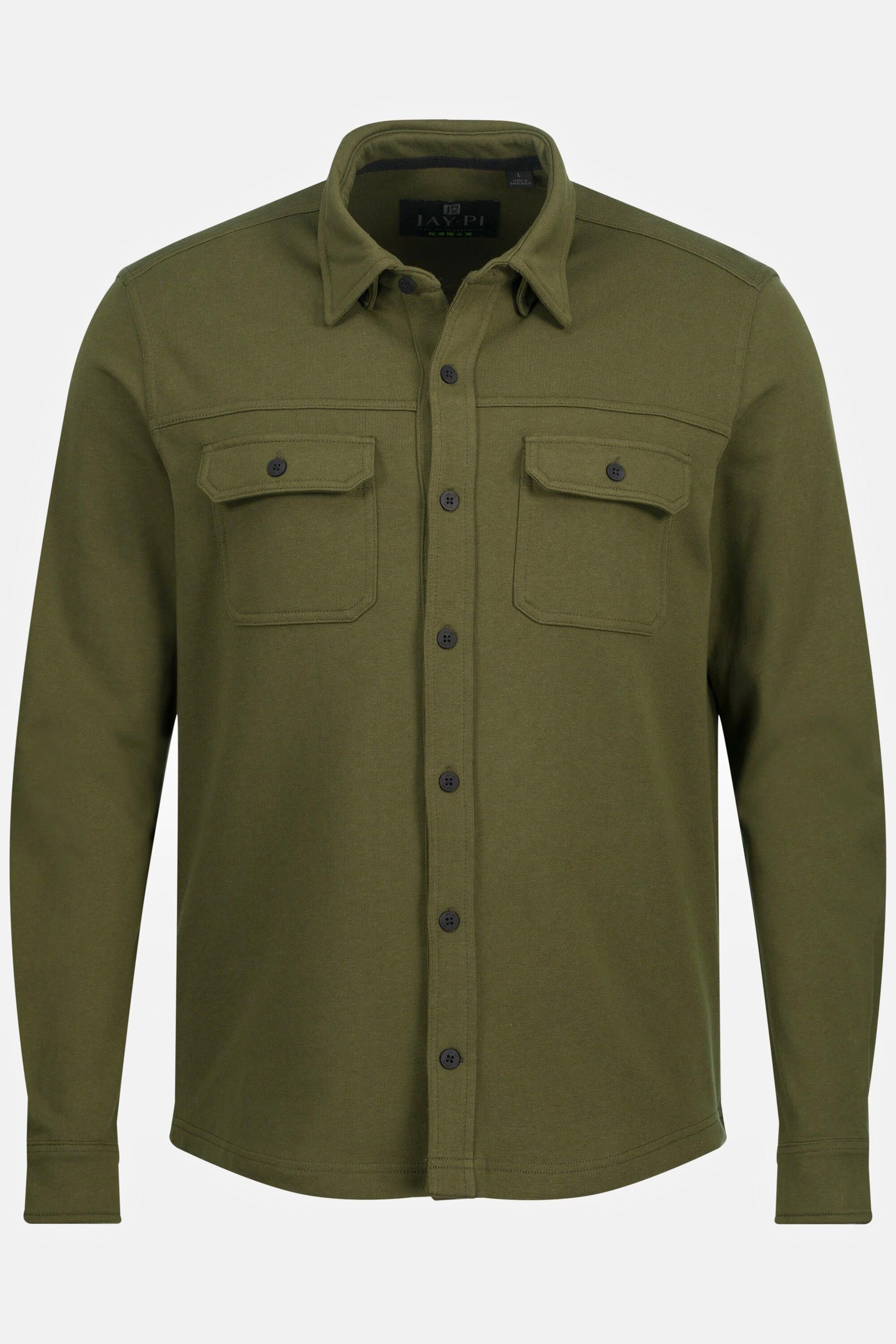 JP1880  Hemd, Overshirt, FLEXNAMIC®, Trekking, Outdoor, Sweat 