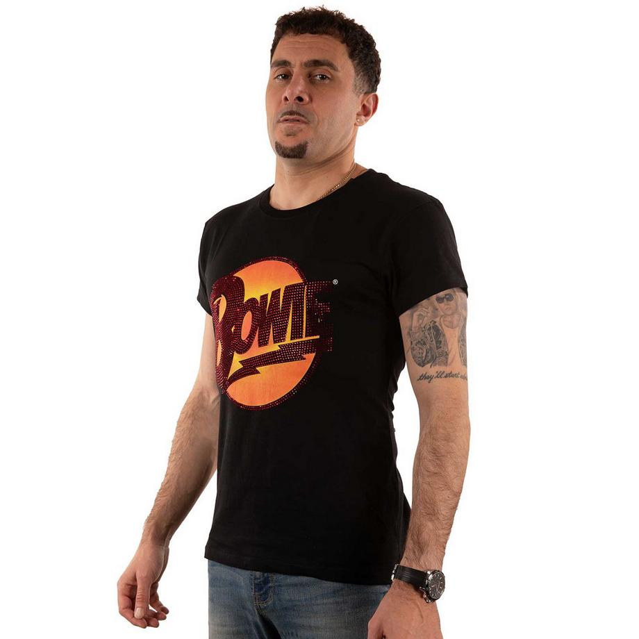 David Bowie Diamond Dogs Logo T-Shirt  