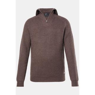 JP1880 Troyer Pullover mit Zippkragen  