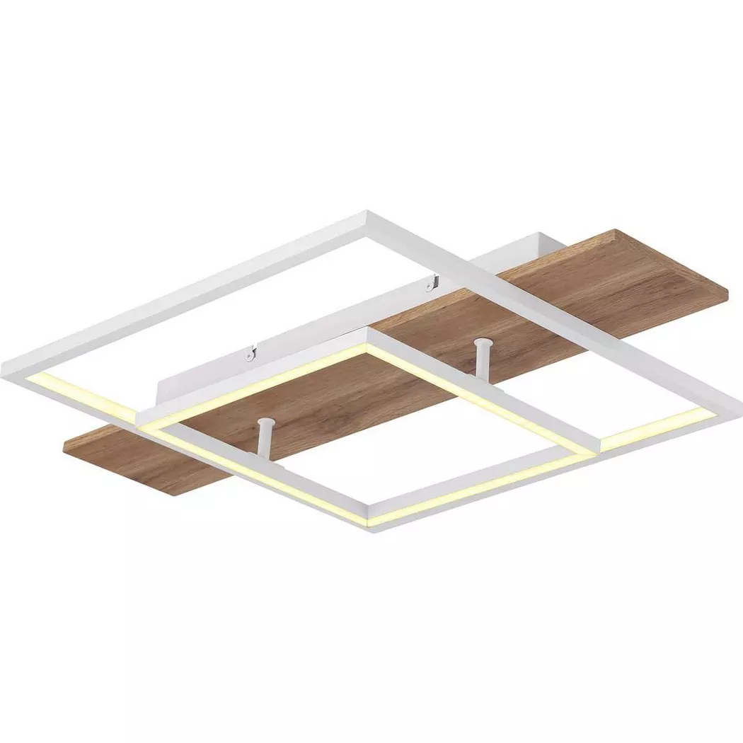 mutoni light – Deckenleuchte Vanni Metall weiss matt LED 60, One Size