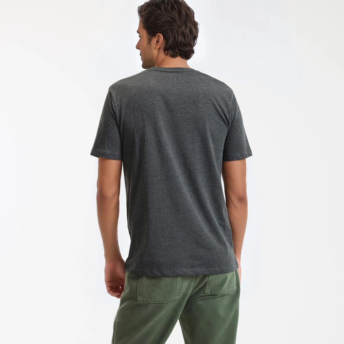 La Redoute Collections V-Ausschnitt Kurzarm T-Shirt  