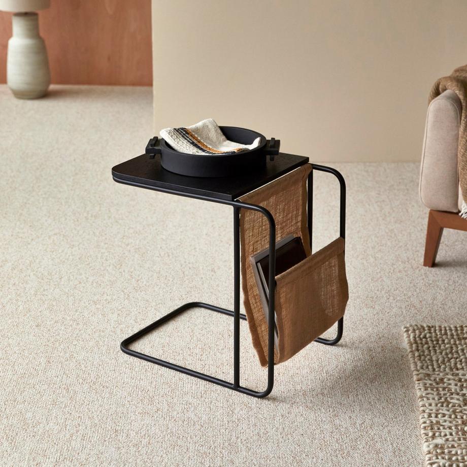 Tikamoon Beistell-Couchtisch aus massivem Mangoholz Fidele  