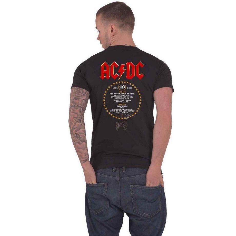 AC/DC ACDC For Those About To Rock 40th Anniversary T-Shirt  