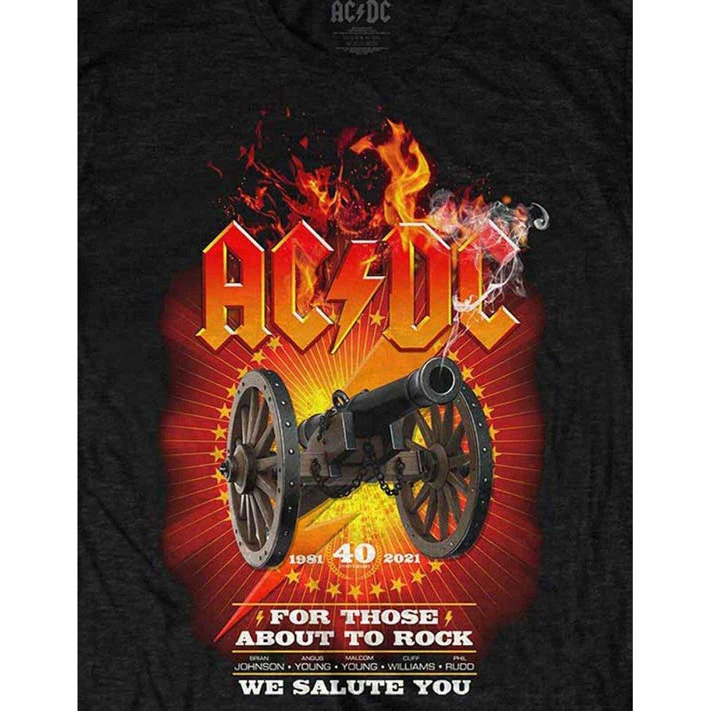 AC/DC  Tshirt FOR THOSE ABOUT TO ROCK 40TH 