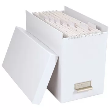 JOHAN Hängeregister Box   Weiss