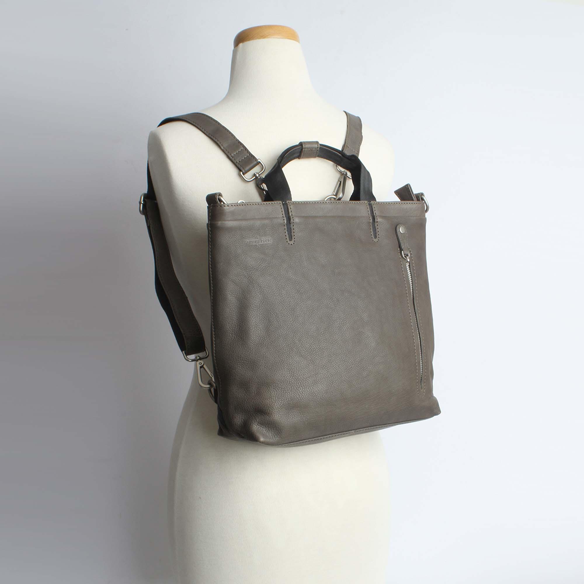 Margelisch Ebu 1 Zaino Borsa a Tracolla in Pelle  