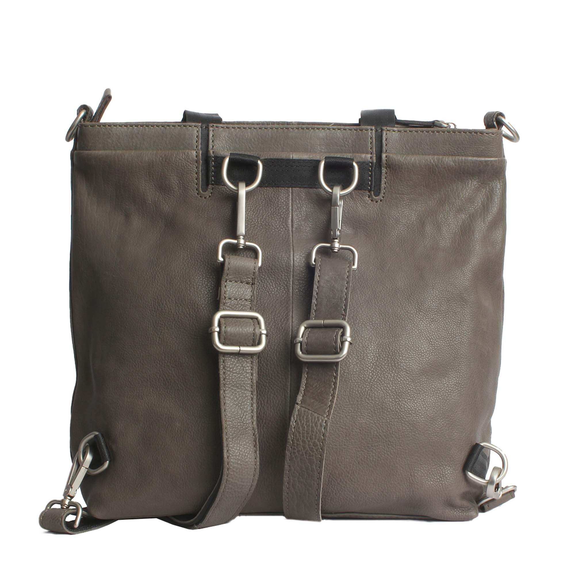 Margelisch Ebu 1 Zaino Borsa a Tracolla in Pelle  