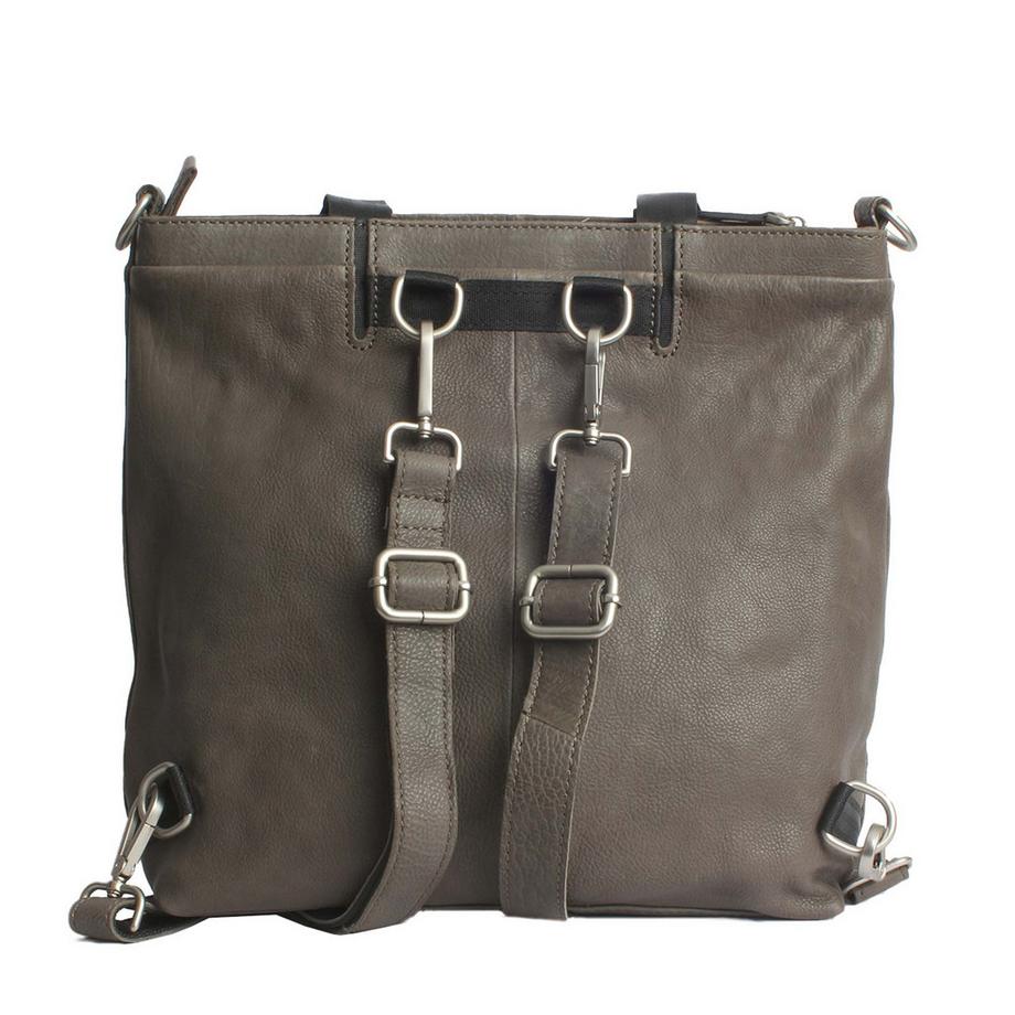 Margelisch Ebu 1 Zaino Borsa a Tracolla in Pelle 2-in-1  