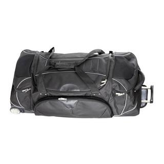 Dermata Lederwaren Sac de voyage à roulettes 88cm nylon noir  