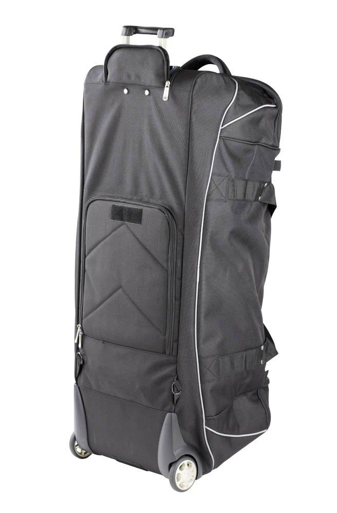 Dermata Lederwaren Sac de voyage à roulettes 88cm nylon noir  