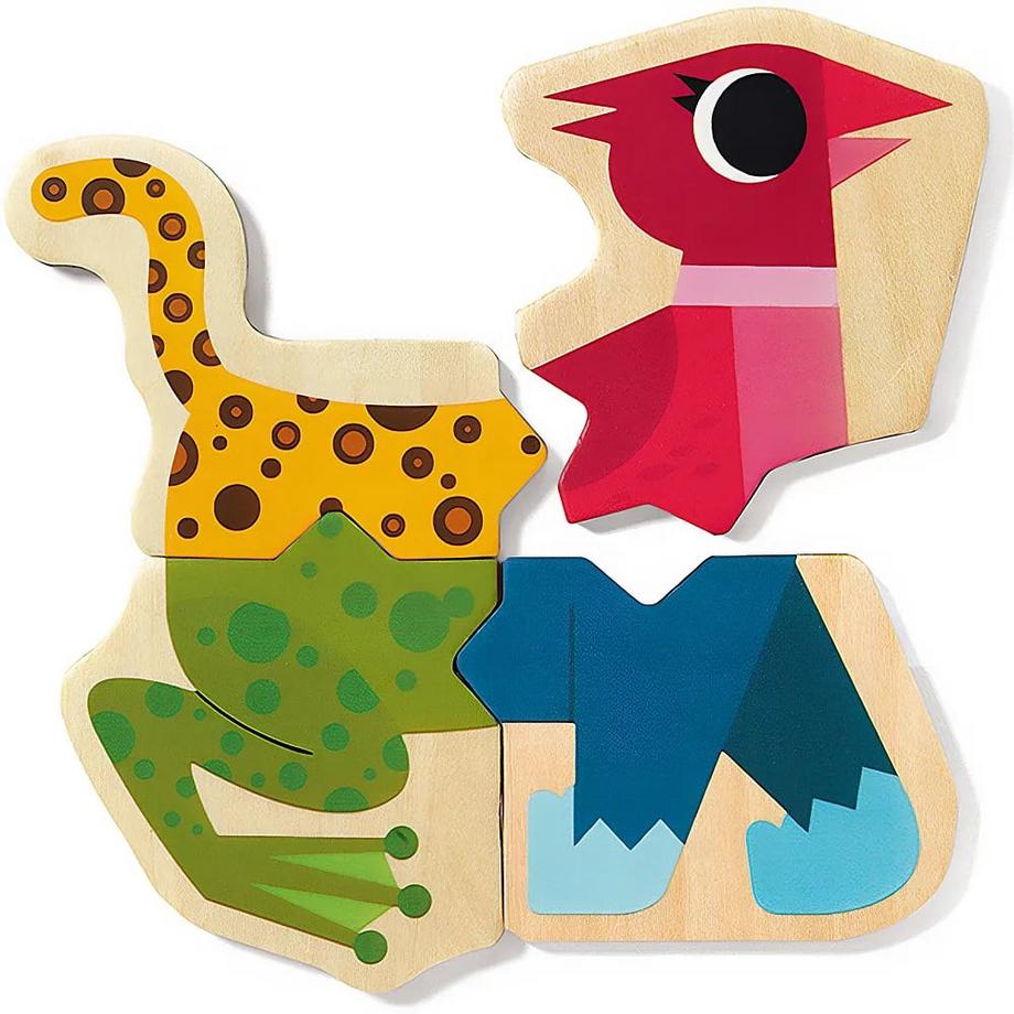 Djeco  Kleinkind Magnete Mixanimo 