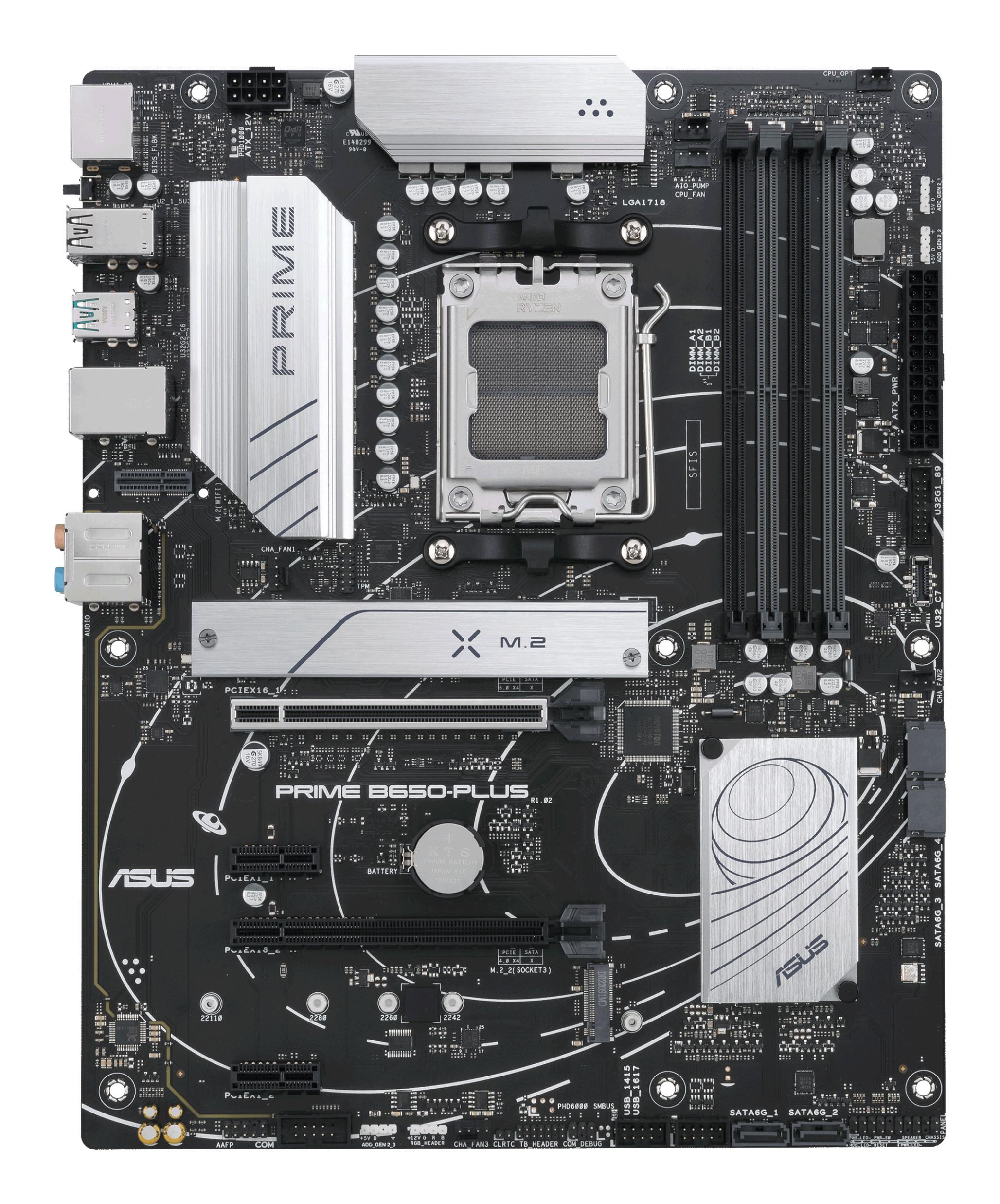 ASUS  PRIME B650-PLUS-CSM AMD B650 Sockel AM5 ATX 