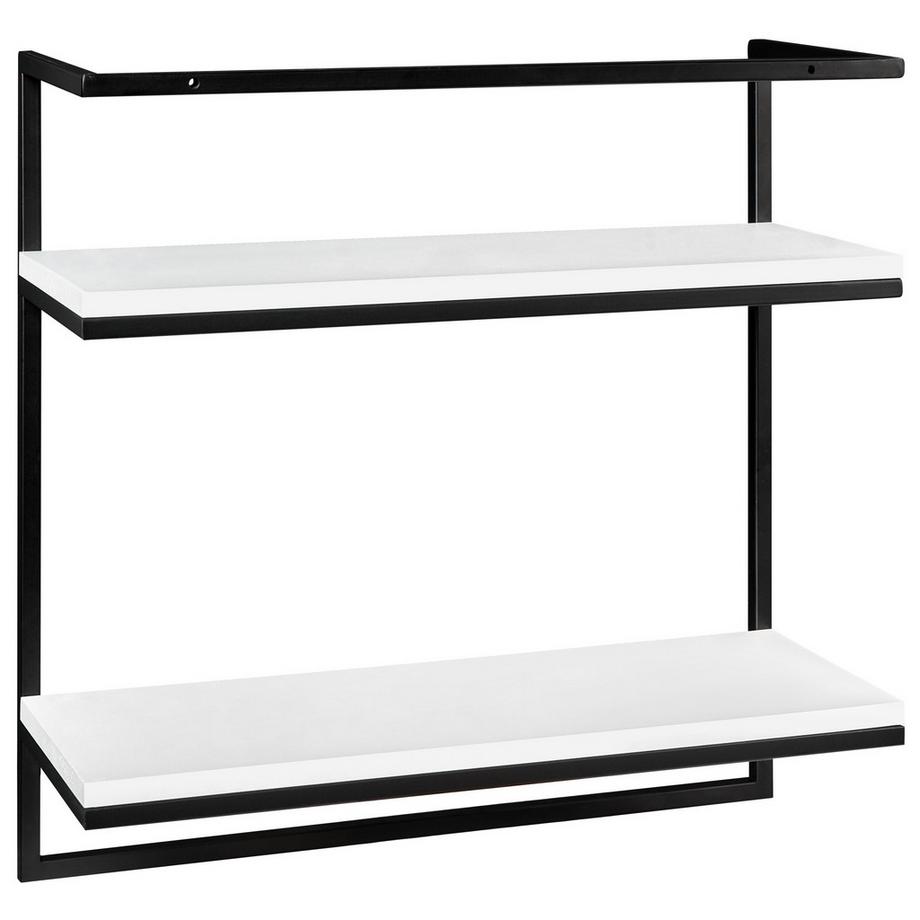 Beliani Porte-serviettes en Métal Scandinave BETANIA  