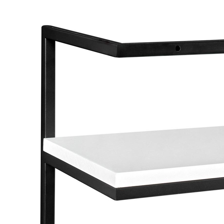 Beliani Porte-serviettes en Métal Scandinave BETANIA  