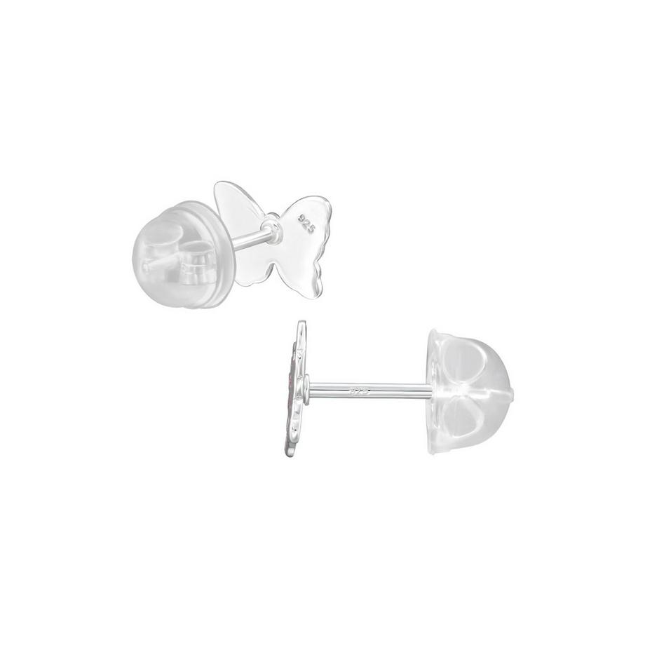Maxte  Premium Ohrstecker Schmetterling aus Sterling  mit Epoxidharz 