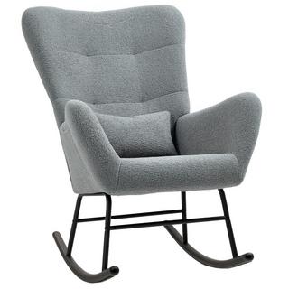 HOMCOM Fauteuil à bascule  