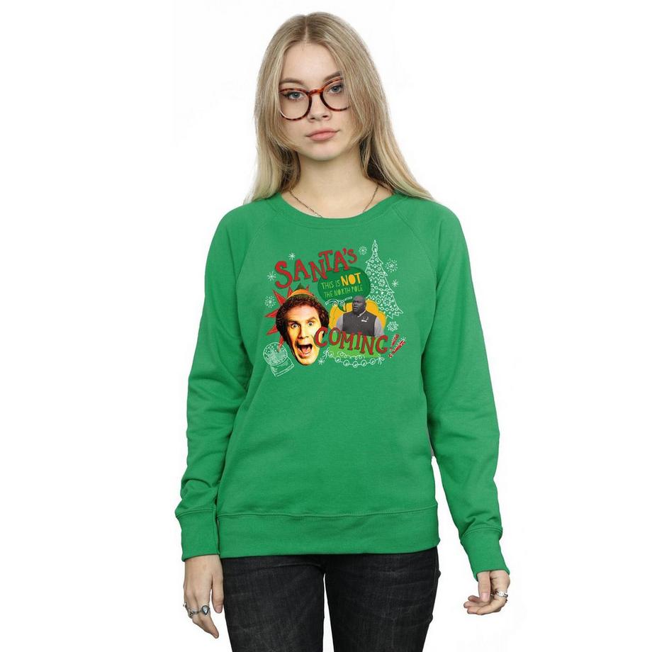 Elf Santa's Coming Sweatshirt  