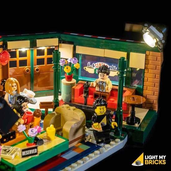 LIGHT MY BRICKS  Licht Set für LEGO Central Perk 