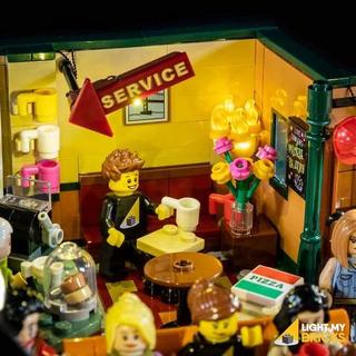 LIGHT MY BRICKS  Licht Set für LEGO Central Perk 