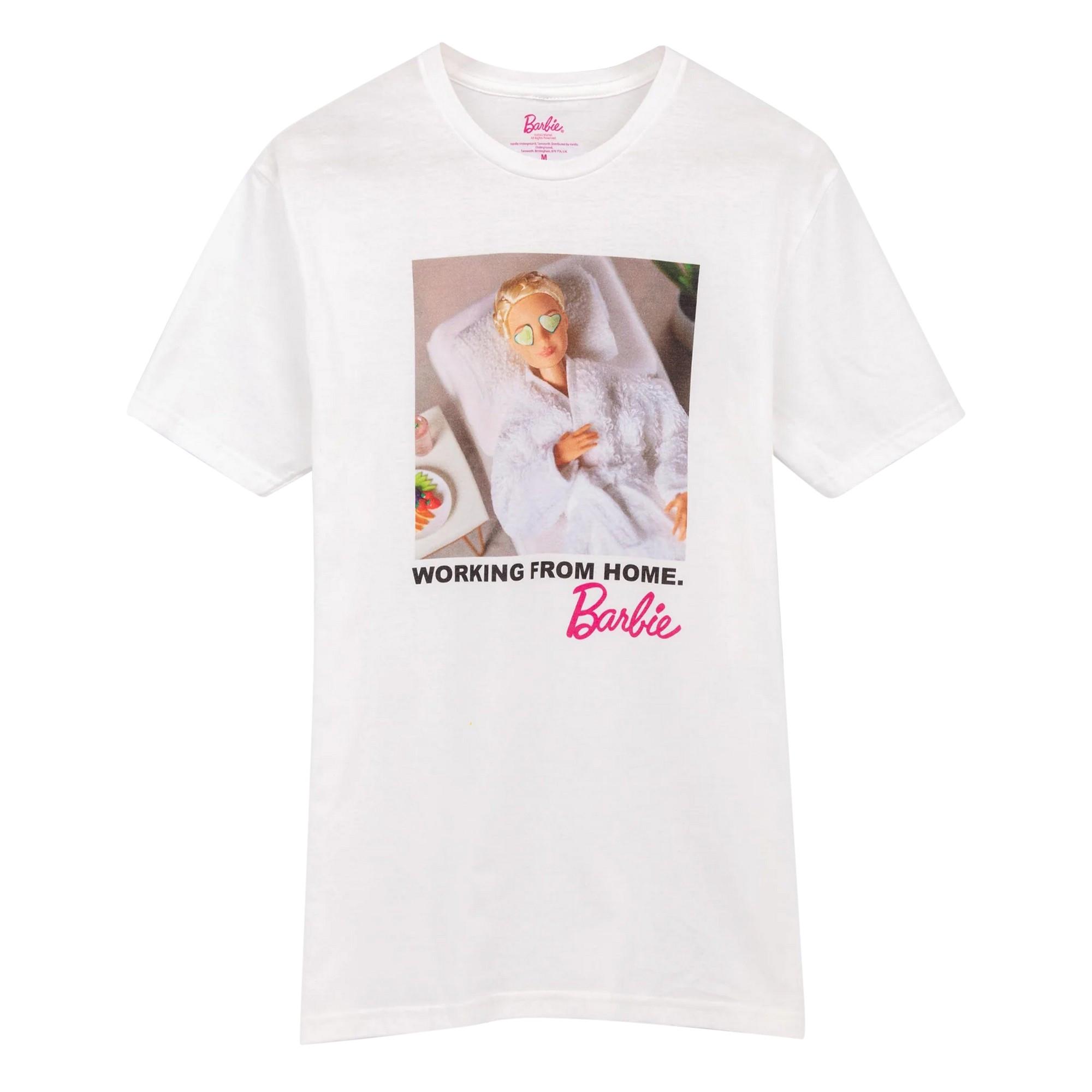 Barbie  Tshirt WORKING FROM HOME 