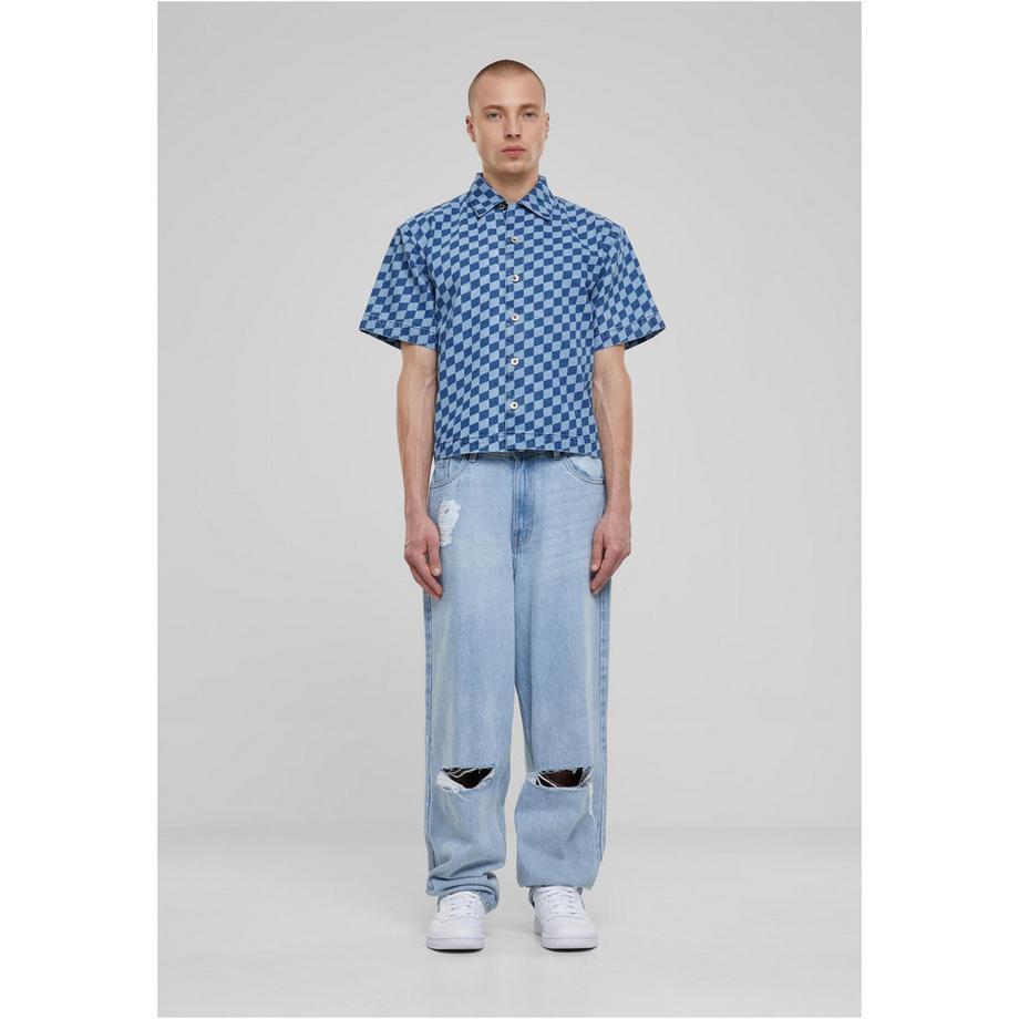 URBAN CLASSICS Bedrucktes Boxy Hemd  