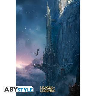 Abystyle Poster - Gerollt und mit Folie versehen - League Of Legends - Heulender Abgrund  
