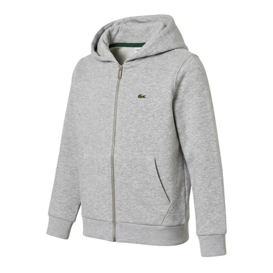 LACOSTE  Basic Felpa Con Cappuccio E Zip Intera 