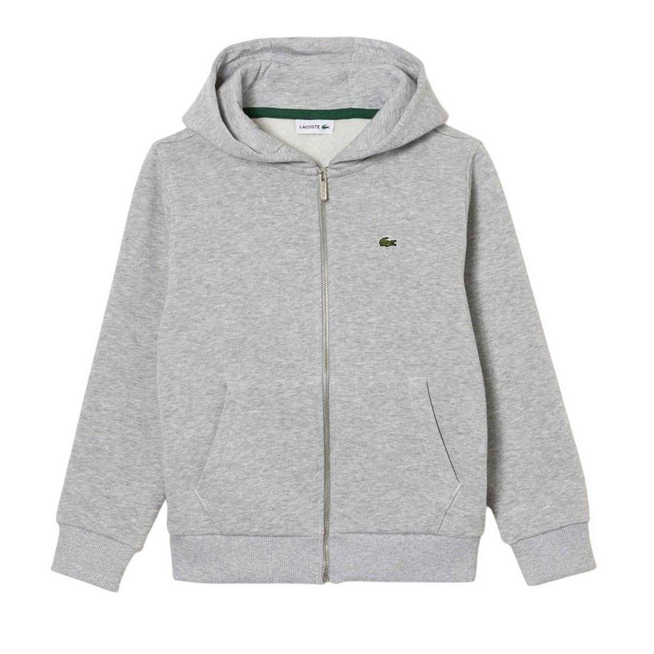 Basic Hoodie Mit Durchgehendem Reißverschluss