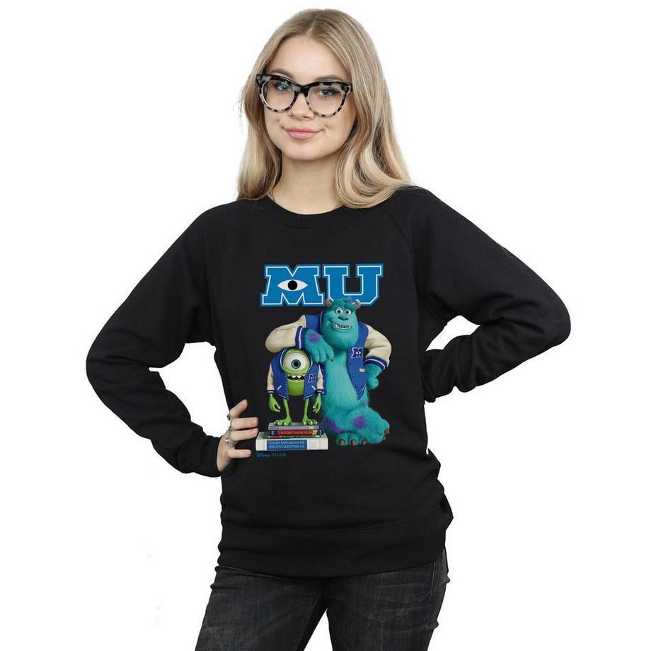 Disney Monsters University Felpa con Stampa Grafica  