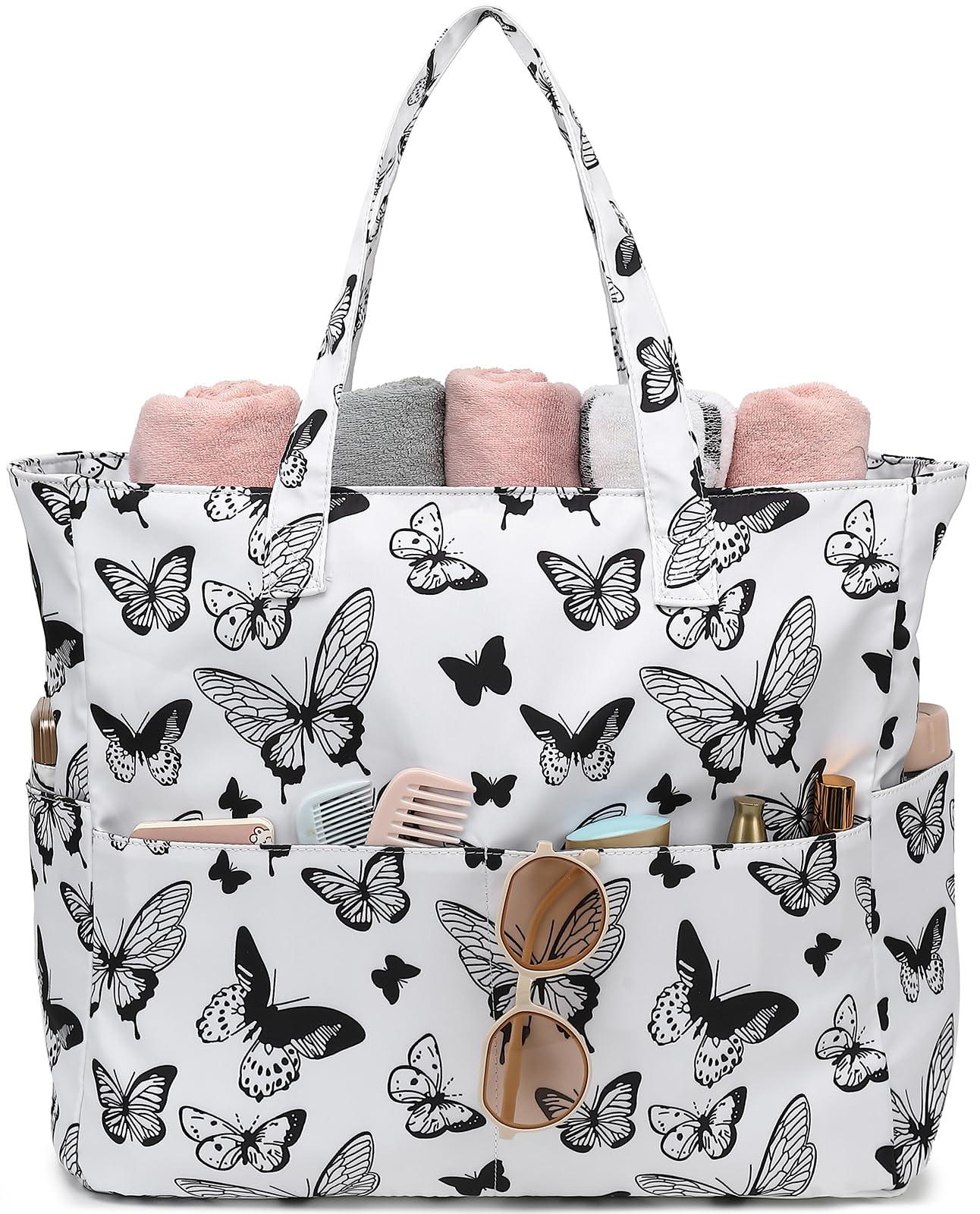 Only-bags.store Große Reißverschluss Wasserdichte Schulter Tragetasche  