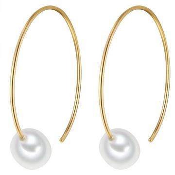 Femme Boucles d'oreille en perle