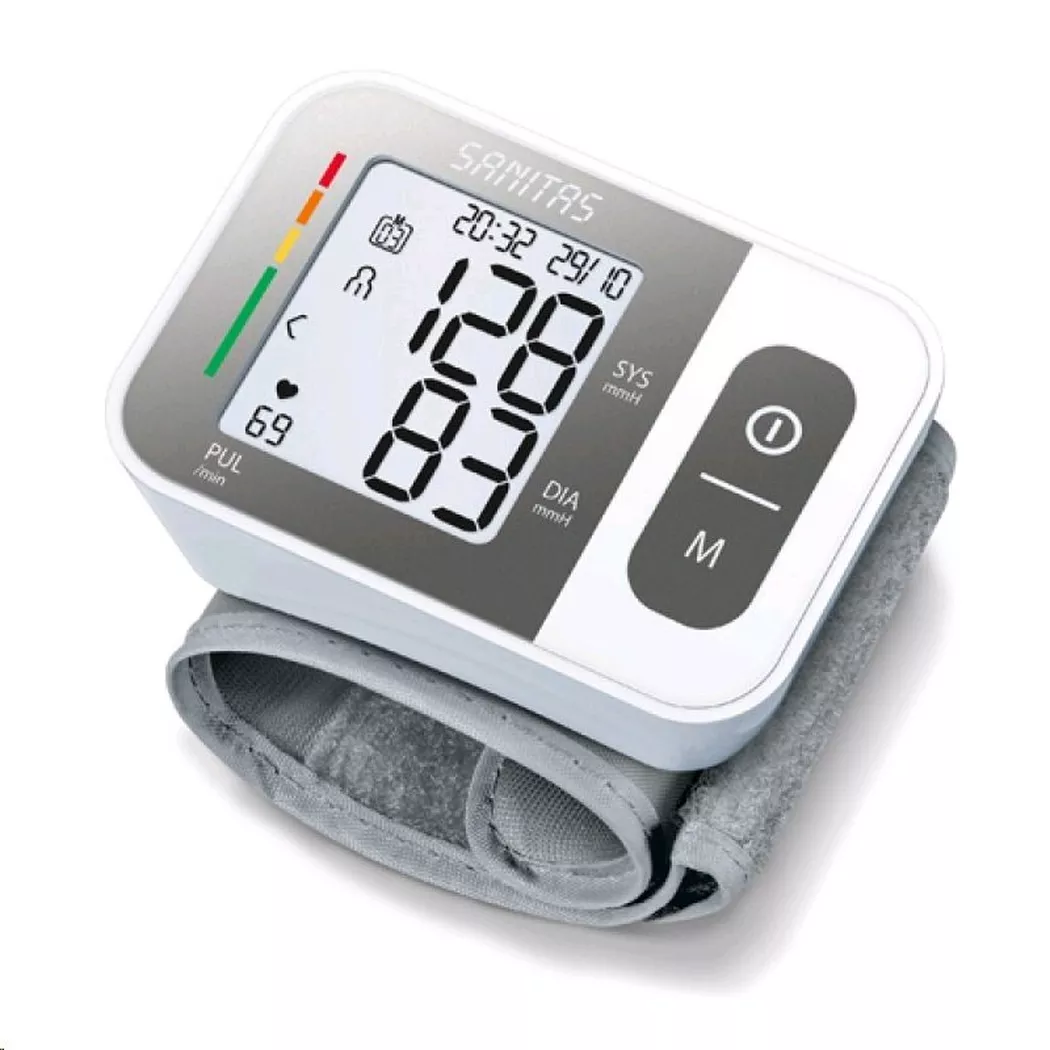 Sanitas SBC 15 Tensiomètre poignet – blanc gris