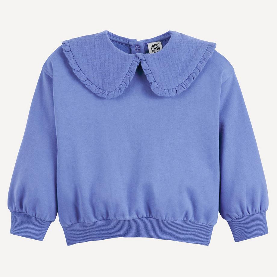 La Redoute Collections  Sweat col claudine en molleton 